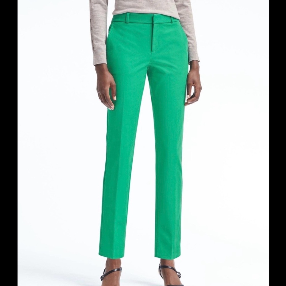 Banana Republic Ryan Slim Straight-Fit Bi-Stretch Pant,Blue SZ  2 Style 798019